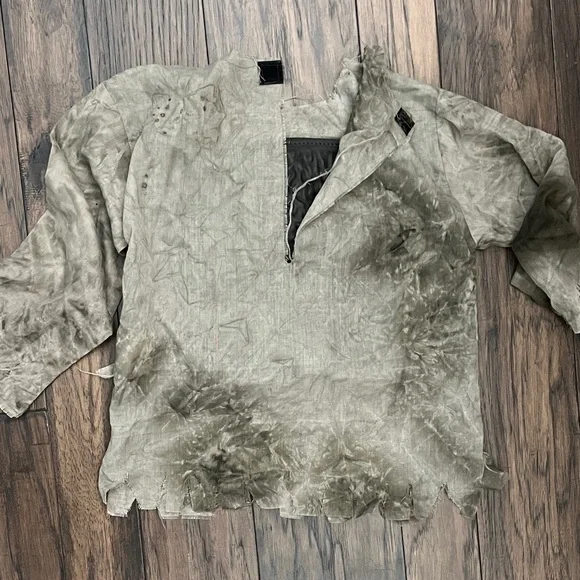 Child Zombie Costume with Exposed Skeleton Design - Picture 4 of 6